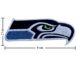 Seattle Seahawks ซีแอตเติล ซีฮอกส์ อาร์มปักอเมริกันฟุตบอล  NFL patches อาร์มรีดติดเสื้อ อาร์มรีดแฟชั่น