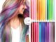 SUNLIGHT [มีให้เลือก 32 สีผม] แฮร์พีช ไฮไลท์ผม ขนาด 55CM - วิกผมยาวเกาหลี สวยเยี่ยมและทันสมัย - ผมปลอมแบบหนีบใช้งานง่าย เหมาะสำหรับผู้หญิงและเด็กเล็ก