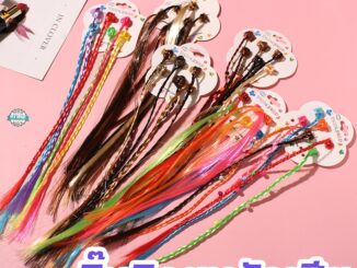 พร้อมส่ง กิ๊บติดผมถักเปีย รูปยูนิคอร์น ประดับโบว์ หลากสี สไตล์เกาหลี สําหรับเด็กผู้หญิง