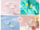 [SE302] ต่างหูเงินแท้ 92.5%  Sweet Animals   ต่างหูสไตน์มินิมอล แนวญี่ปุ่น 925 silver minimore