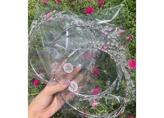 พร้อมส่ง มงกุฎ มงกุฎคริสตัล มงกุฎปัจฉิม พร้อมส่ง มงกุฎคริสตัลแบบครึ่งหัว