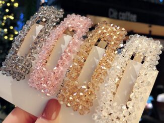 Fulllove กิ๊บเกาหลีกิ๊บติดผมกิ๊บอุปกรณ์เสริมแฟชั่น Crystal Korea Hairpin Hairclip มี8สี รุ่น120