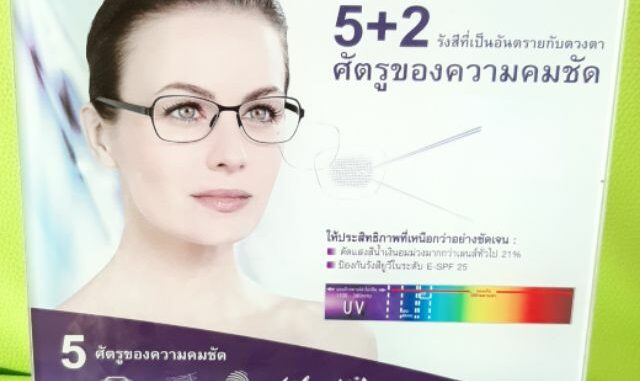เลนส์ตัดแสงสีฟ้า Crizal  PREVENCIA  ** แถมน้ำยาเช็ดแว่นตา**