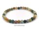 MOSS AGATE กำไลหินมอสอาเกต ขนาด 4 มม. by siamonlineshop