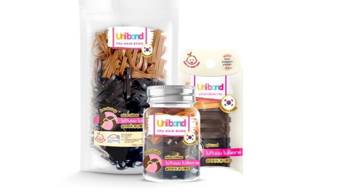 Uniband หนังยางรัดผม ไม่กินผม ไม่ดีดขาดง่าย TPU Widy Size : Browny Uniband หนังยางรัดผม ไม่กินผม ไม่ดีดขาดง่าย TPU Widy Size : Browny