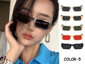 แว่นกันแดด ทรงสี่เหลี่ยม กรอบโลหะ ขนาดเล็ก กัน UV400 สไตล์ฮิปฮอป คุณภาพสูง