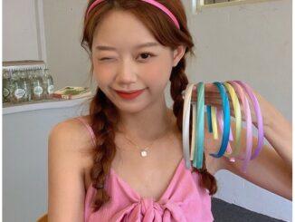 Korean Candy Color Silk Headband Cute Simple Hair Accessories for Women