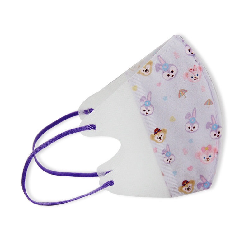 10 ชิ้น KF94 KN95 Kids Mask หน้ากากอนามัยแบบใช้แล้วทิ้ง 0-3 ปี อายุ 3-16 ปี หน้ากากสามมิติสำหรับเด็ก