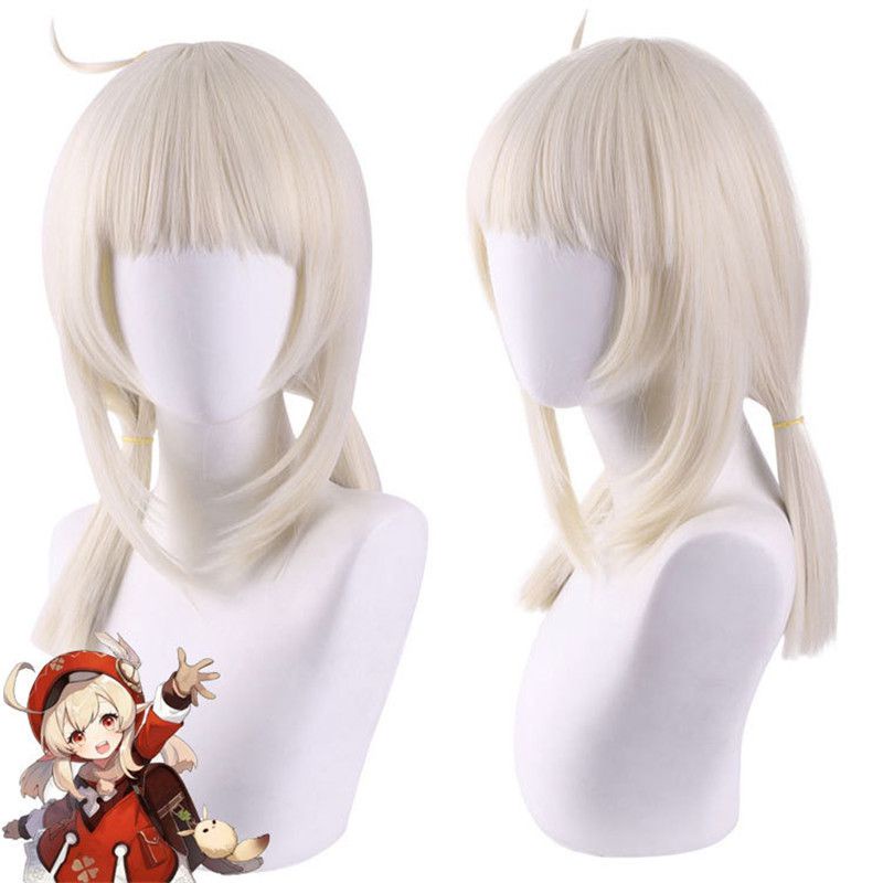 50Styles! Genshin Impact Cosplay Wig Venti Keqing Barbara Diluc Kaeya Noelle Traveler Lumine Aether Amber Heat Resistant