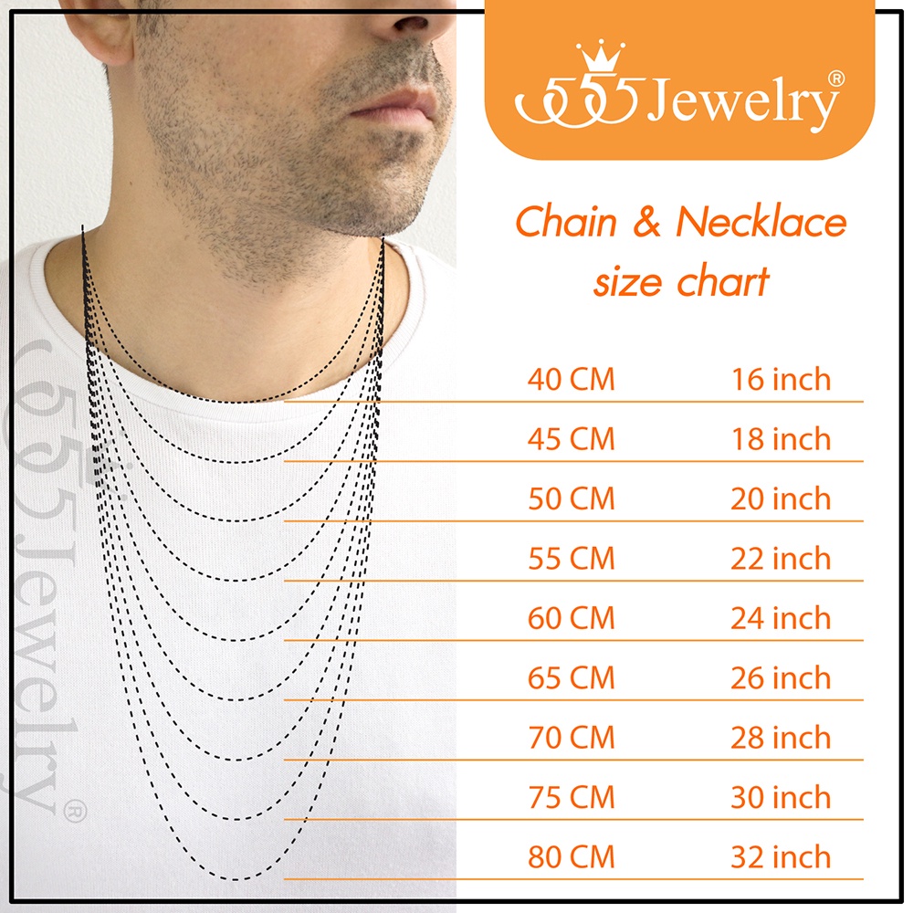 555jewelry สร้อยคอโซ่ ลาย Daimond Cut Curb ดีไซน์ Unisex รุ่น MNC-C097 - สร้อยสแตนเลส สร้อยคอผู้ชาย สร้อยคอผู้หญิง
