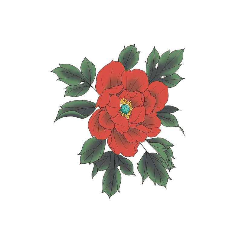 962 [พร้อมส่ง] TATTOO STICKER 1 ชุดได้ 10 แผ่น สีคมชัดสวยๆ รุ่นนี้ไม่กันน้ำน้า ลายมินิมอล