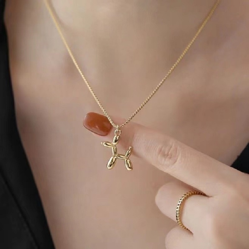 A HELLO GIRL เครื่องประดับ สร้อยคอ พร้อมจี้รูปสัตว์น่ารัก สไตล์วินเทจ สําหรับผู้หญิง