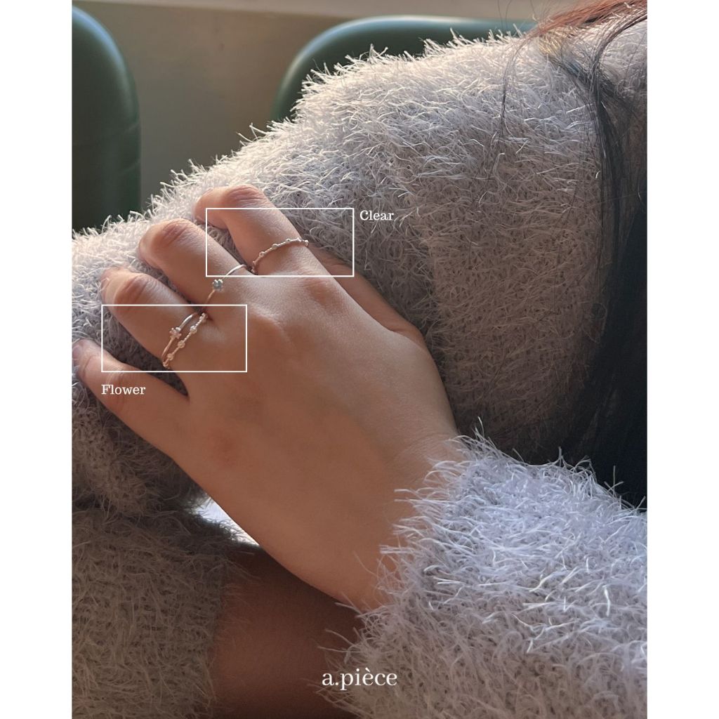 A.piece แหวนเงินแท้  Eden Collection : [all silver 925] Eden ring