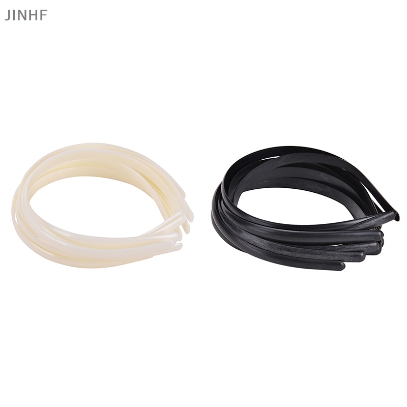 [BestBuyshop] ที่คาดผมพลาสติก ไม่มีฟัน 2 สี DIY สําหรับเด็ก 10 ชิ้น ต่อชุด