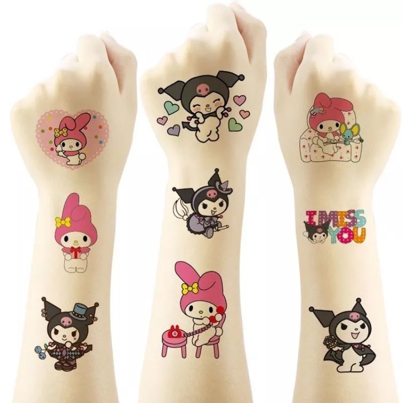 Bobestshop Tattoo ลาย Frozen & Princess & Spider Man