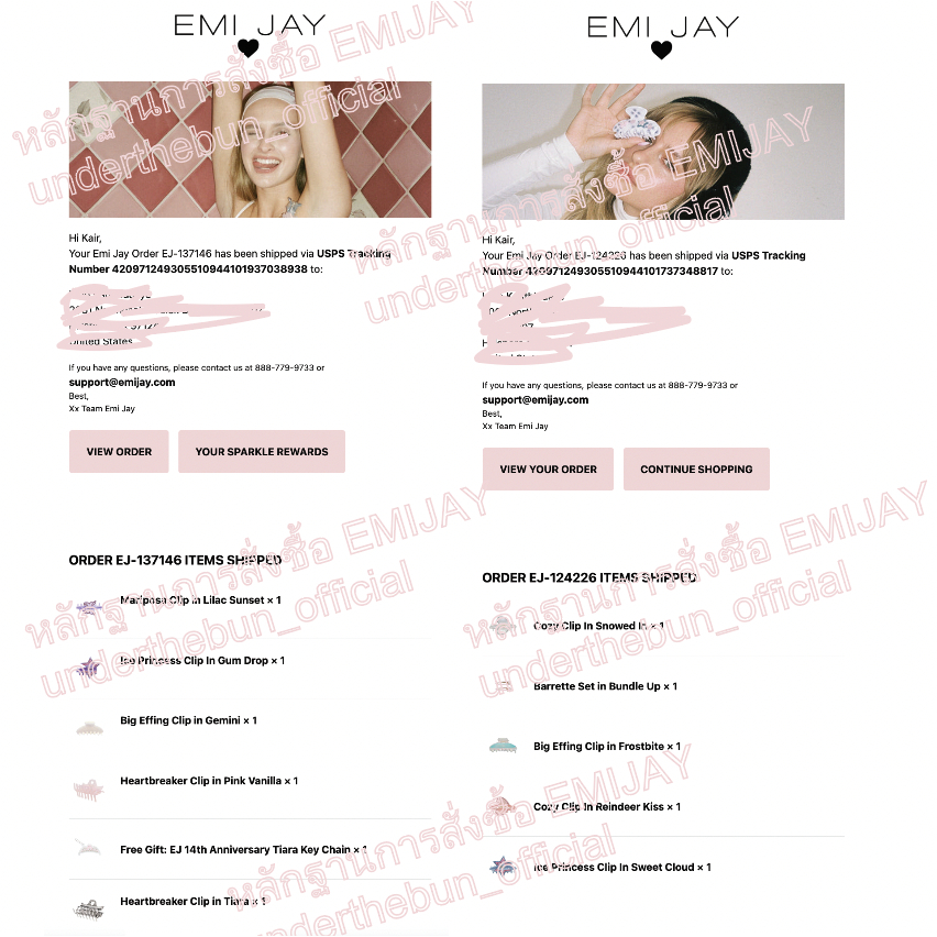 CLEARANCE SALE emi jay - hair clip (พร้อมส่ง) emijay คลิปหนีบผม