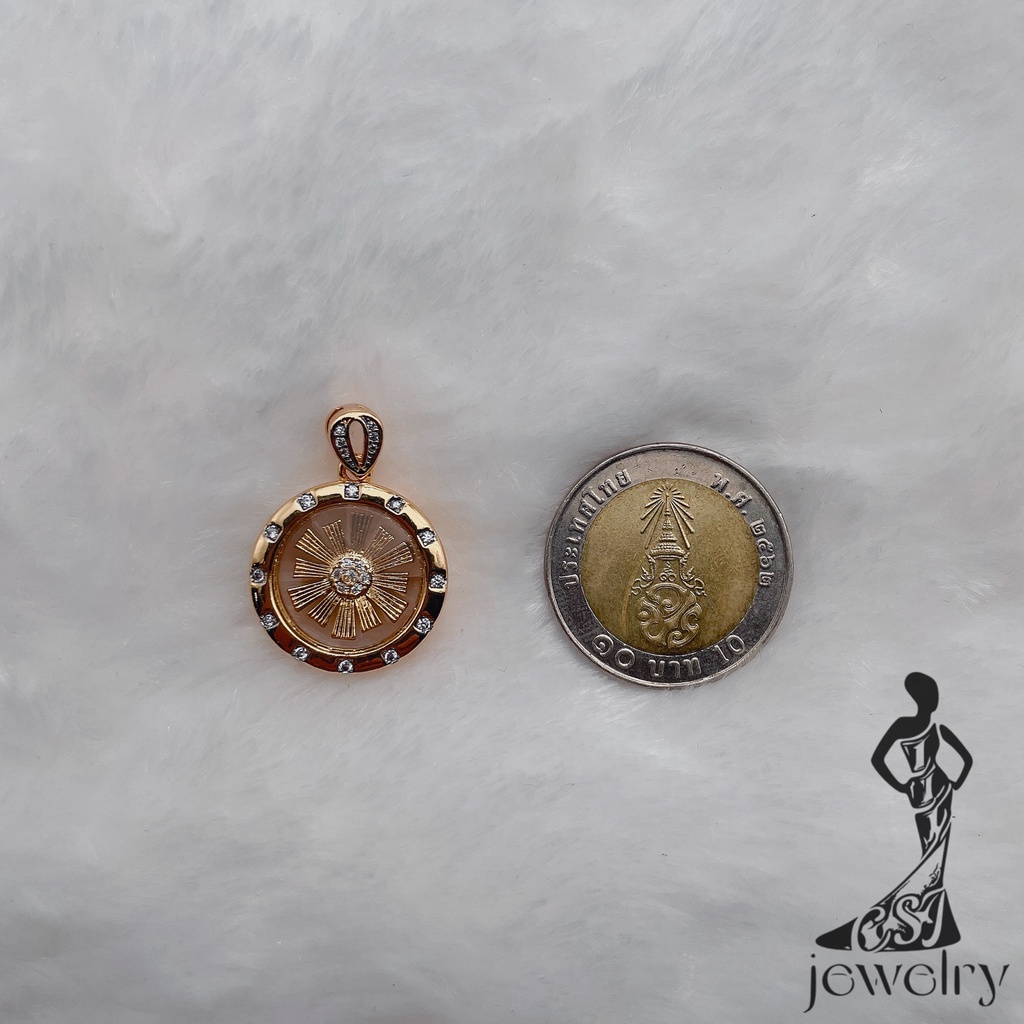 CSJ Jewelry จี้กังหันน้ำชอบกังหันหมุนได้ โชคดี