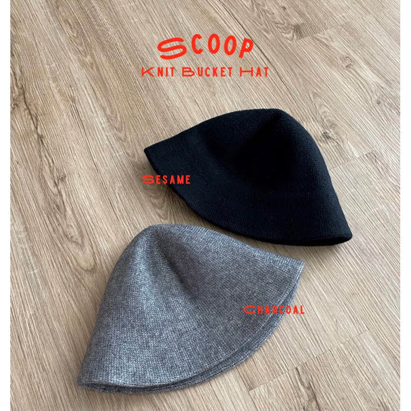 FADTHINGS - scoop knit bucket hat ( 6 colors )