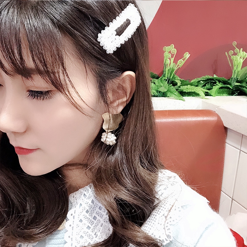Fulllove กิ๊บเกาหลีกิ๊บติดผมกิ๊บอุปกรณ์เสริมแฟชั่น Crystal Korea Hairpin Hairclip มี8สี รุ่น120