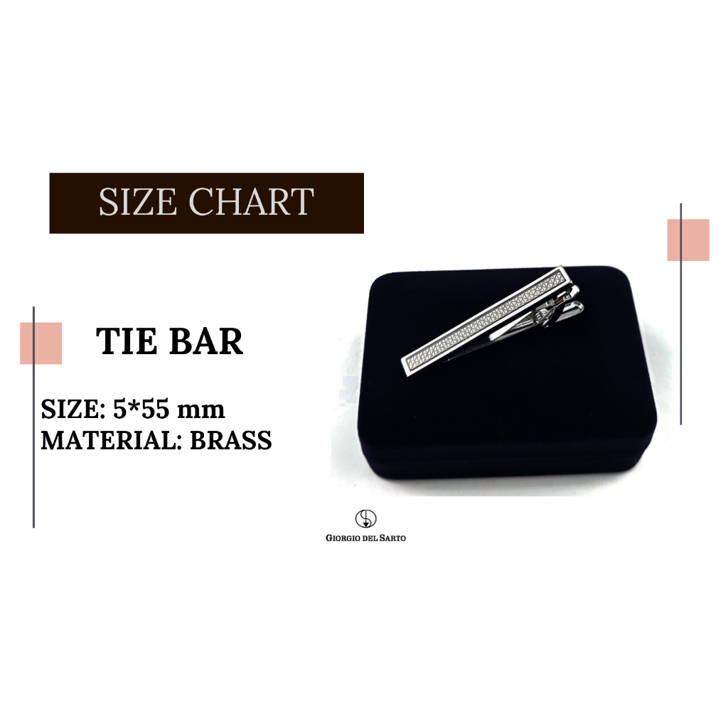 GIORGIO DEL SARTO TIE BAR ไทบาร์ คลิปหนีบเนคไท
