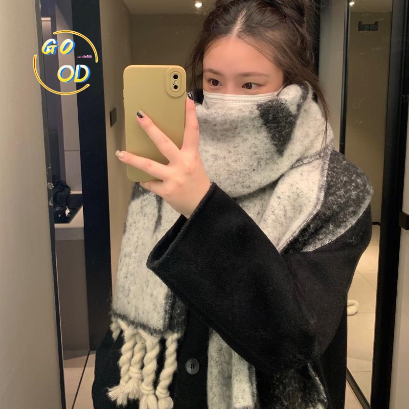 GOOD  christmas scarf ผ้าพันคอกันหนาว  WSP23B00NV 46Z231116