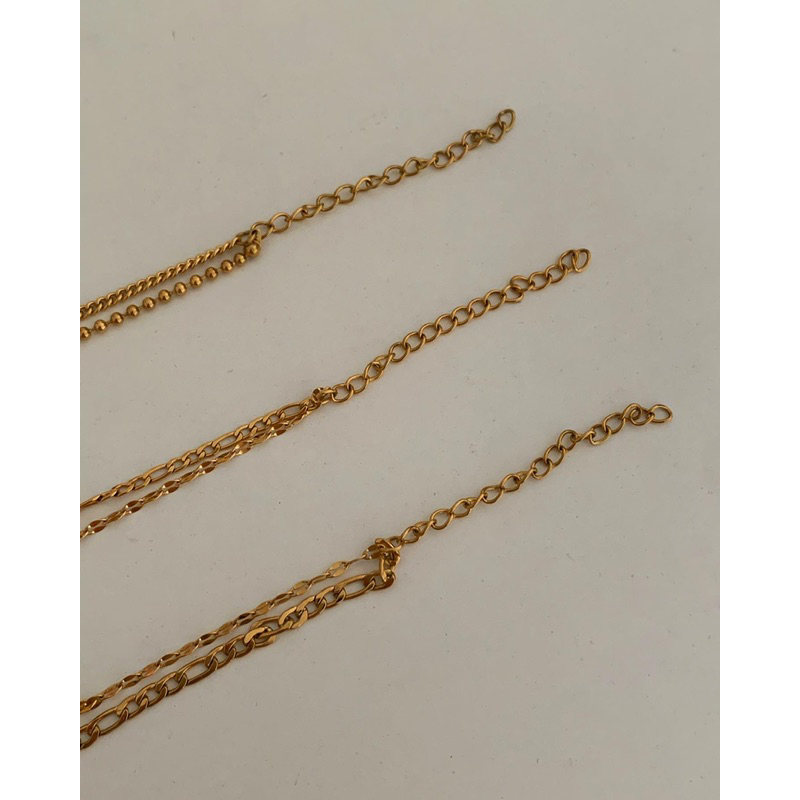 HER OBJECTIVE_HER DOUBLE CHAIN BRACELET COLLECTION