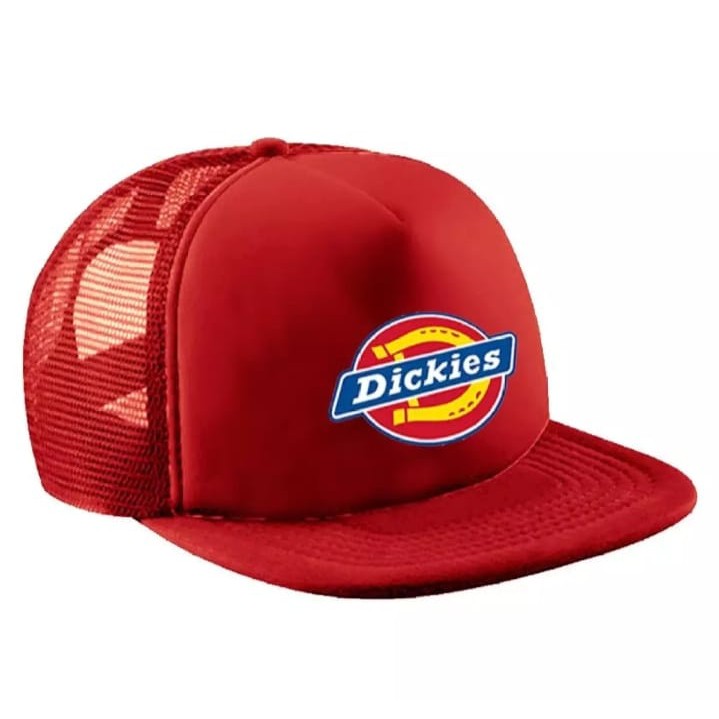 Hitam dickies Net Distro หมวกผู้ใหญ่ ลายโลโก้ สีดํา สําหรับผู้ชาย และผู้หญิง 2021