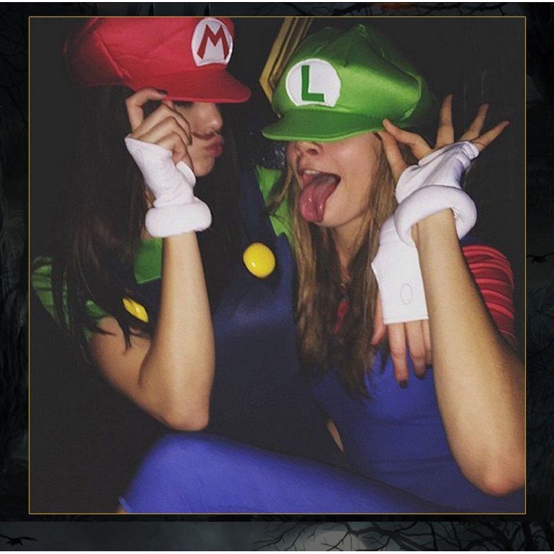 Hot Super Mario Bros New Animation Cosplay Prop Hat Luigi Bros Dome Hat Baseball Cap Kids Adults Unisex Birthday Gifts