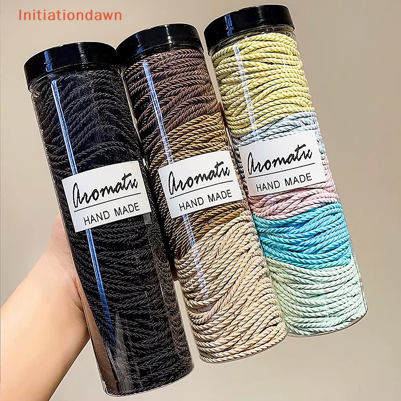 [Initiationdawn] ยางรัดผม แบบยืดหยุ่น สีพื้น สําหรับเด็กผู้หญิง 100 ชิ้น ต่อล็อต