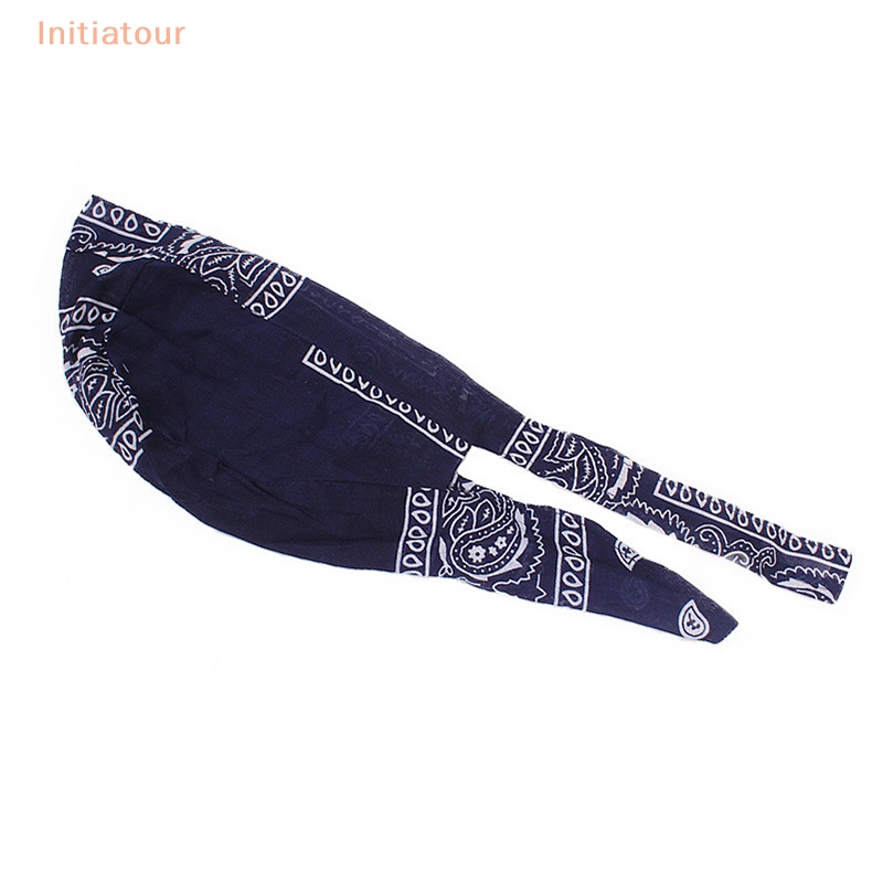 [Initiatour] ผ้าโพกหัว ผ้าฝ้าย สไตล์ฮิปฮอป สําหรับผู้ชาย และผู้หญิง