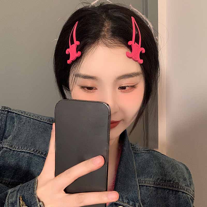 Ins ขายดี กิ๊บติดผมโลหะ ขนาดใหญ่ 8 ซม. สีทอง สําหรับผู้หญิง 2023