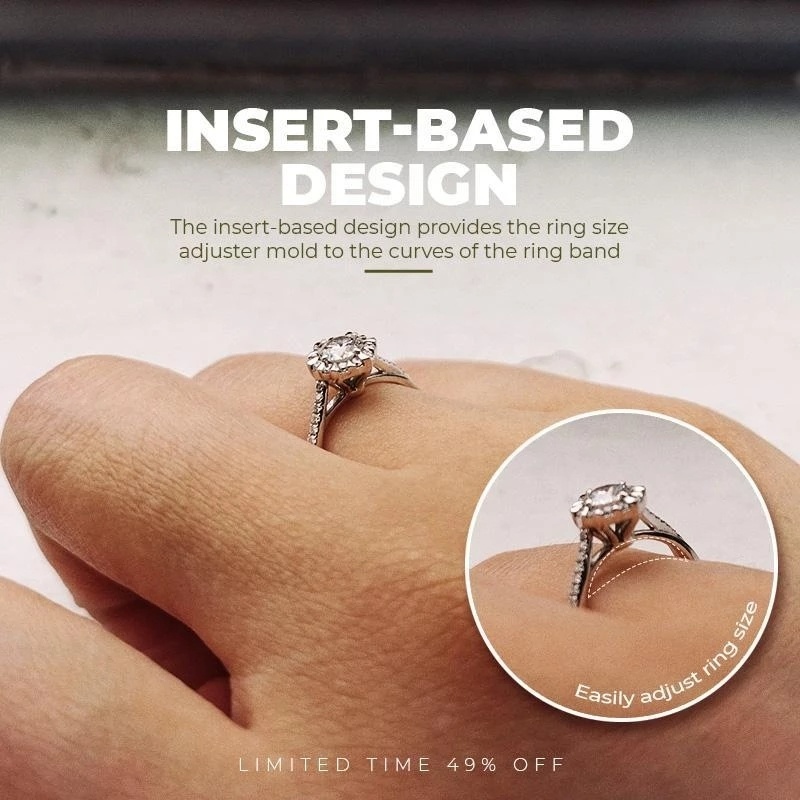 [Jewelry Store] ตัวปรับขนาดแหวน ซิลิโคนใส 8 ขนาด สําหรับแหวนหลวม แหวน