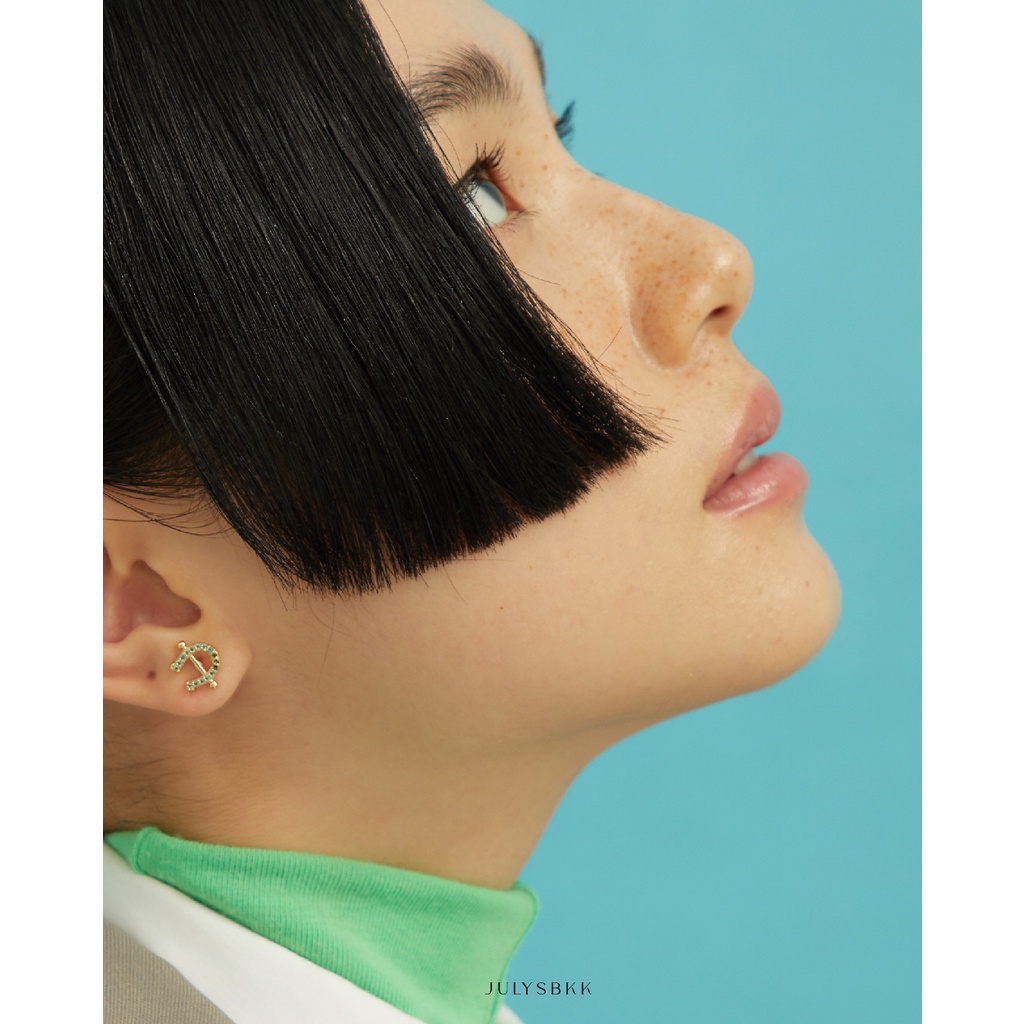 Julys - harp earrings
