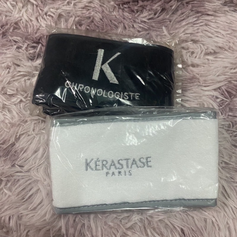 KERASTASE ผ้าคาดผม คาดศรีษะ เวลา แต่งหน้า และหมักผม แบบแถบเวลโคร