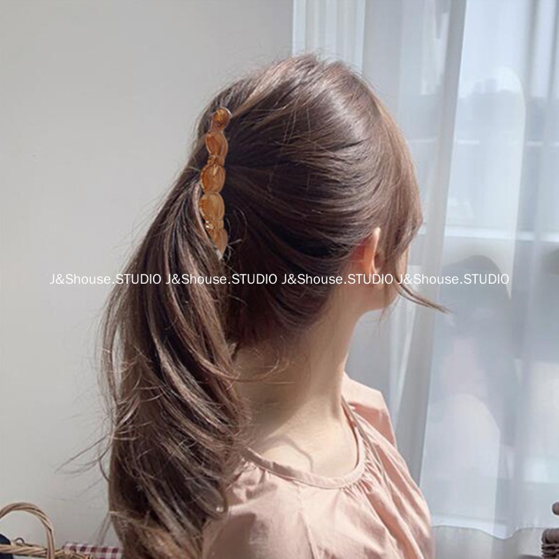 Kf282 กิ๊บติดผม รูปโบว์ ขนาดใหญ่ สไตล์เกาหลี เรียบง่าย เครื่องประดับผม