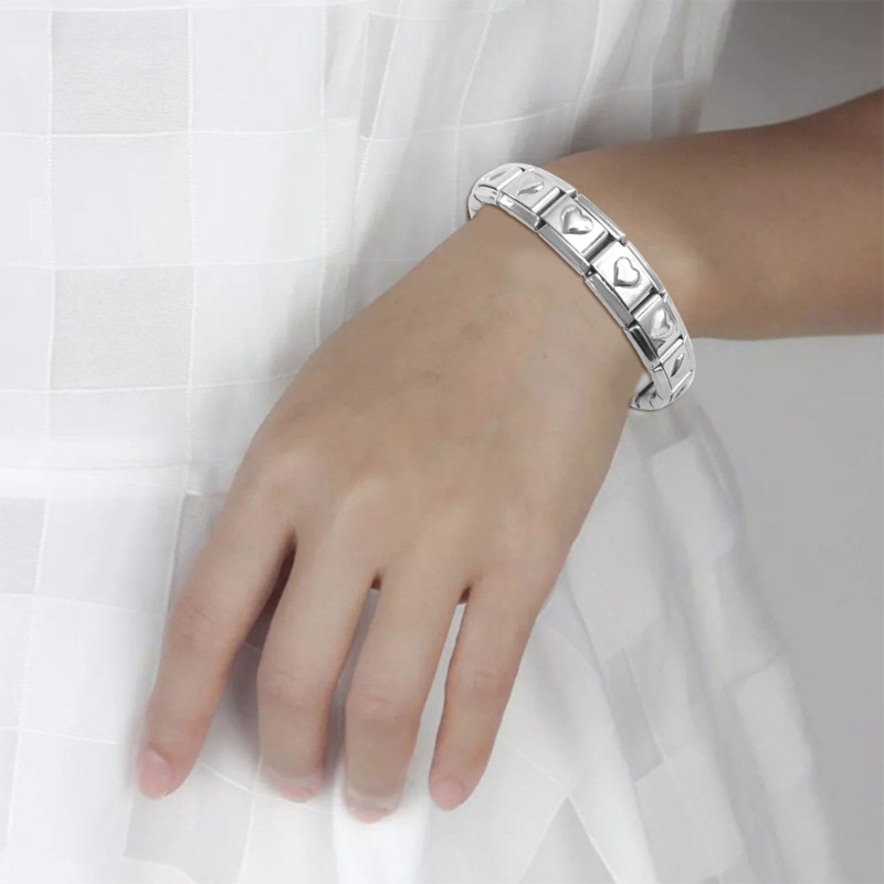 Kin สร้อยข้อมือยางยืด จี้รูปดาวห้าแฉก หัวใจ ดาวห้าแฉก สําหรับผู้หญิง ผู้ชาย