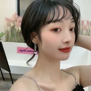 Korean ต่างหูแฟชั่นลายการ์ตูนหมีผีเสื้อดอกไม้สไตล์เรโทร