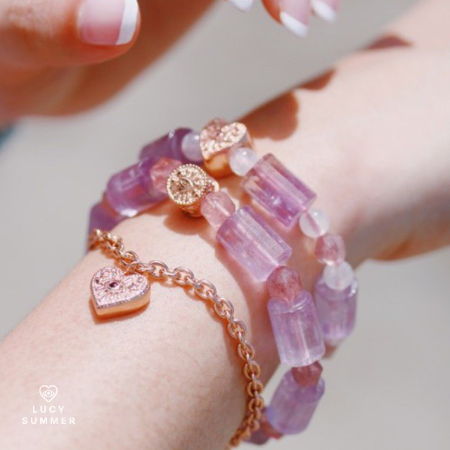 LUCY SUMMER LUNA LOVE Bracelet (สร้อยข้อมือเงินแท้ พร้อมจี้หัวใจรุ่น ลูน่า เลิฟ) Silver 925