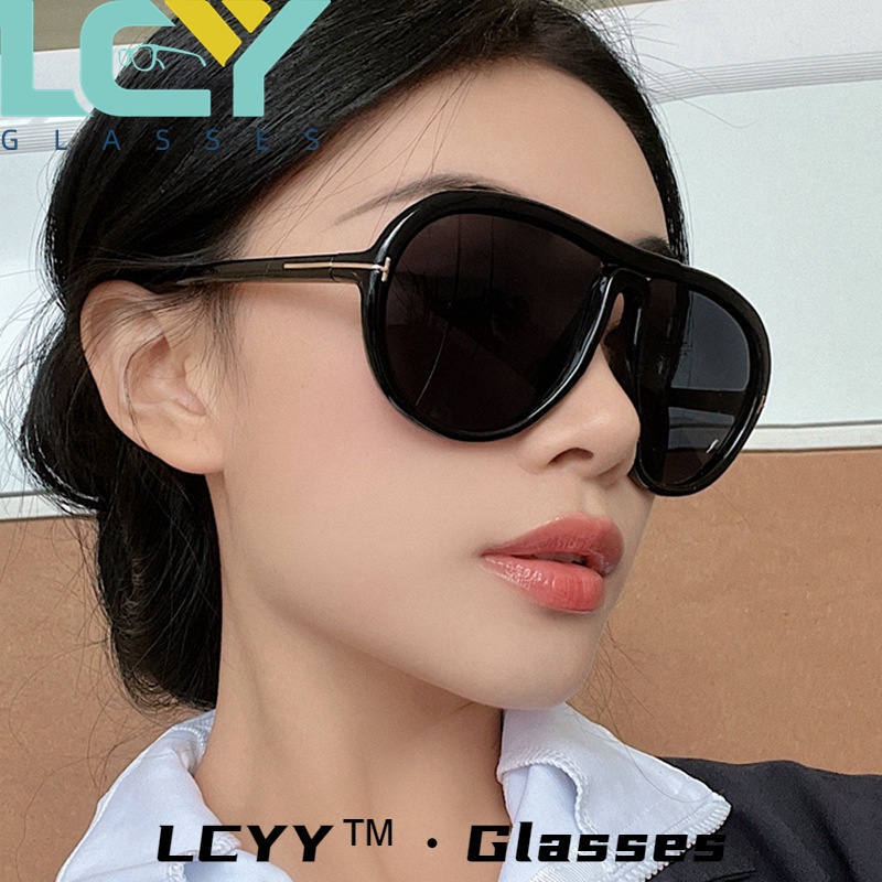 Lcyy2023 ใหม่ แว่นตาแฟชั่น กรอบใหญ่ ป้องกันแสงสีฟ้า สไตล์เกาหลี ยุโรป อเมริกา เรโทร 036
