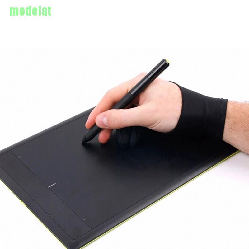 ML 1pc Two Finger Anti-fouling Glove For Artist Drawing & Pen Graphic Tablet Pad