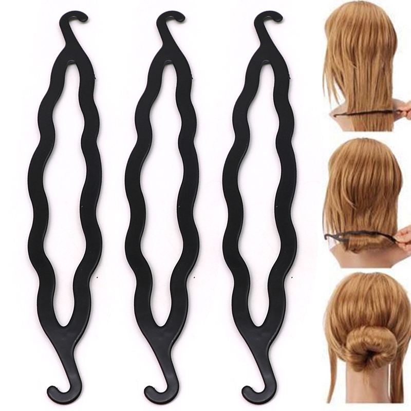 Magic Hair Styling Accessories Hair Clip DIY Hair Braiding Braider Tool Set Twist Bun Barrette Elastic for Women Headband