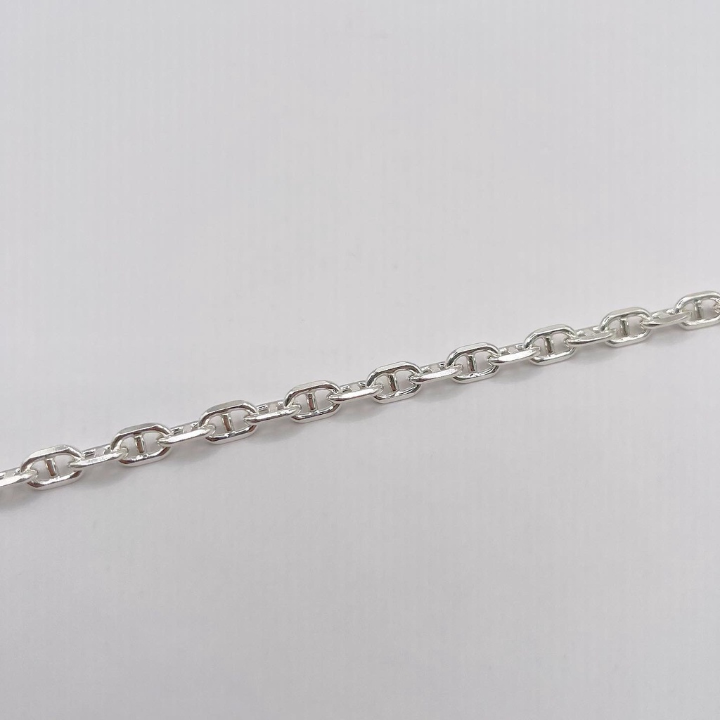 Marbella.bkk กำไลข้อมือ สร้อยข้อมือ เงินแท้ แบบโซ่  รุ่น Emily  (unisex)