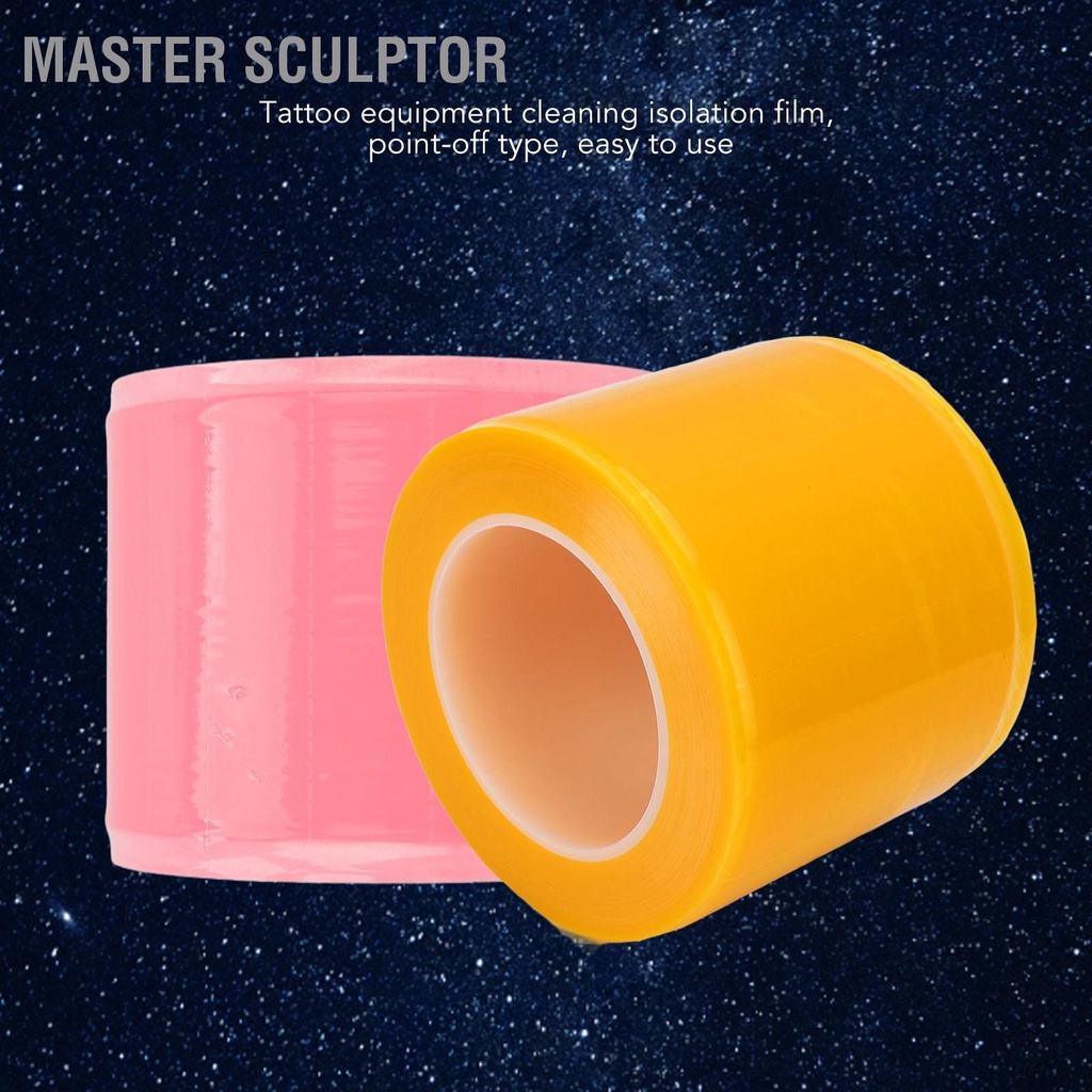 Master Sculptor 1 ม้วน 1200 ชิ้น ฟิล์มกั้นอัตโนมัติ แบบใช้แล้วทิ้ง ดูดซับน้ํา เทปป้องกัน Pe พร้อมฐาน