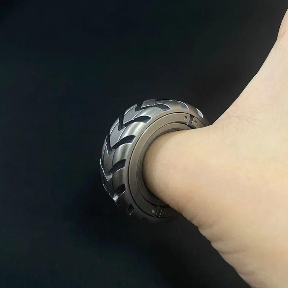 Maywi Fidget Edc แหวนกลไกโลหะ บรรเทาความเครียด แก้เครียด