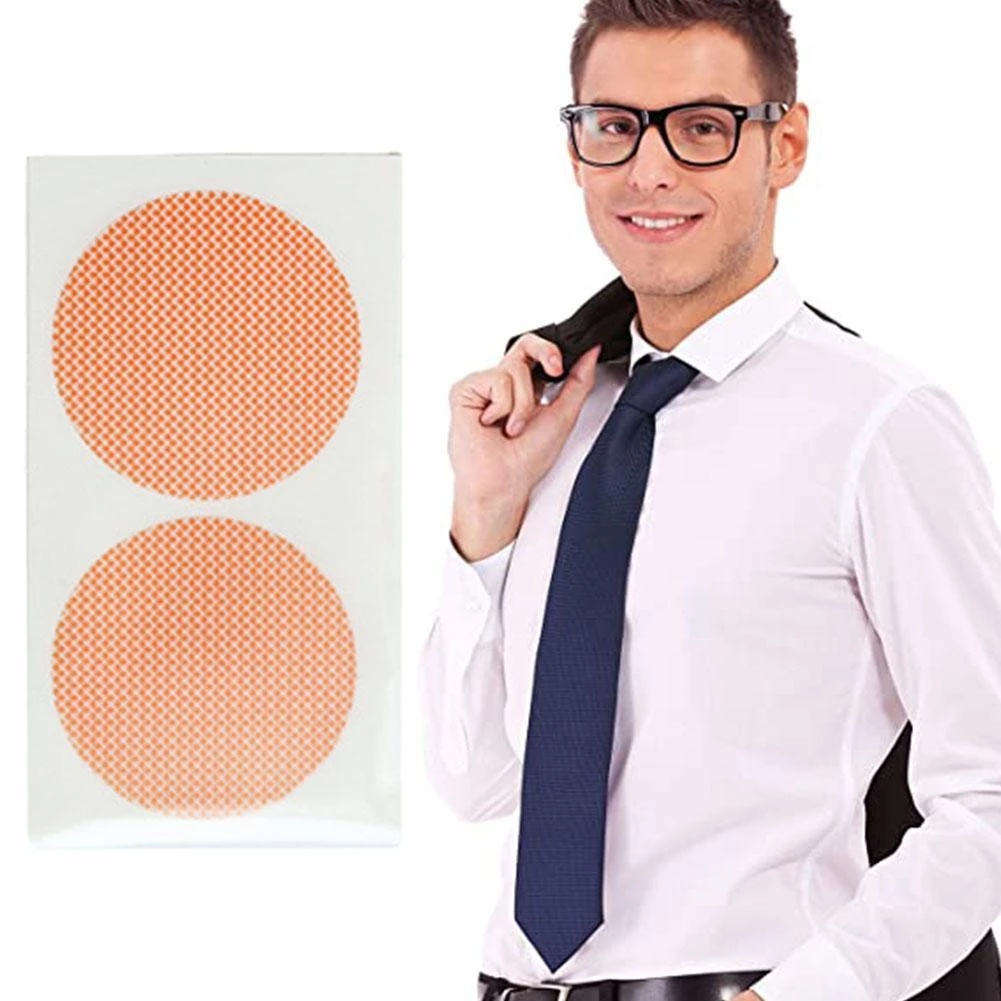 Men Disposable Thin Waterproof Invisible Nipple Adhesive Stickers / Comfortable Breathable Sweat-proof Chest Patch / Marathon Anti-friction Non-woven Fabric Nipple Cover / Men Areola Patch Breast Patch