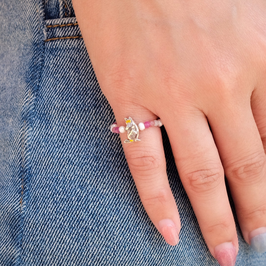 Moress Snorkmaiden Genuine Stones Ring