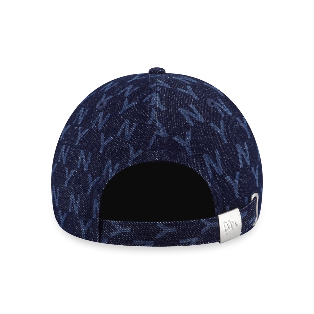 NEW YORK METS DENIM ALL-OVER MONOGRAM INDIGO DENIM 9FORTY CAP