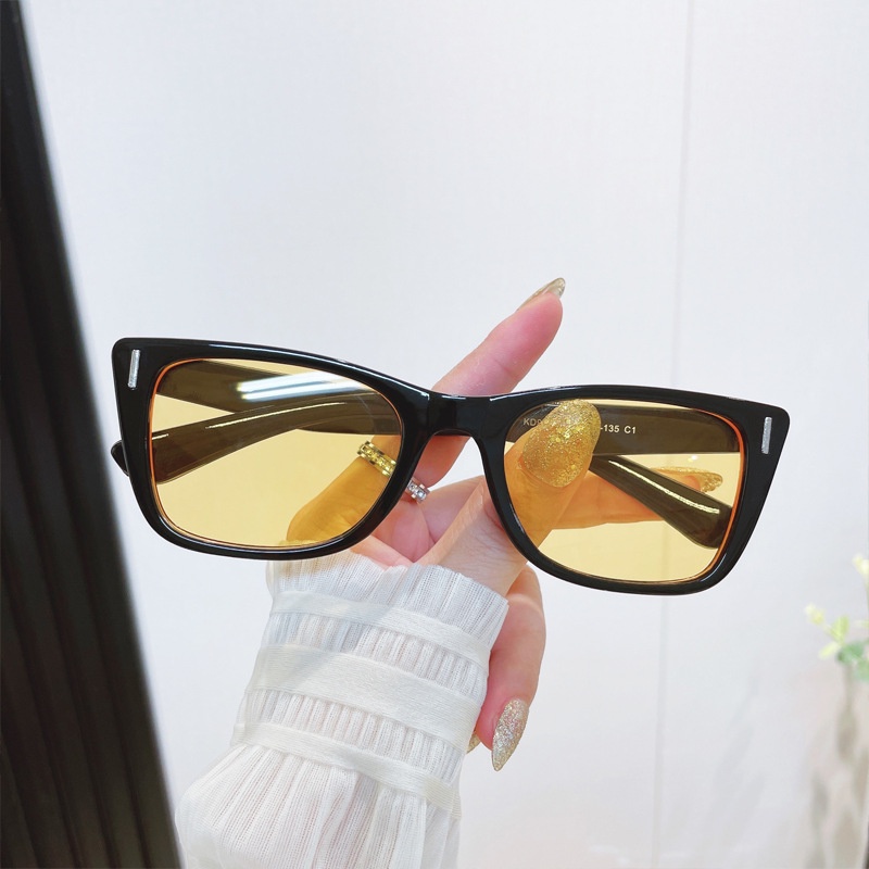New Item 97110 แว่นตาแฟชั่น แว่นตากันแดด เลนส์สี สีมินิมอลสุดๆ [[ร้านในไทย??สินค้าพร้อมส่ง]]