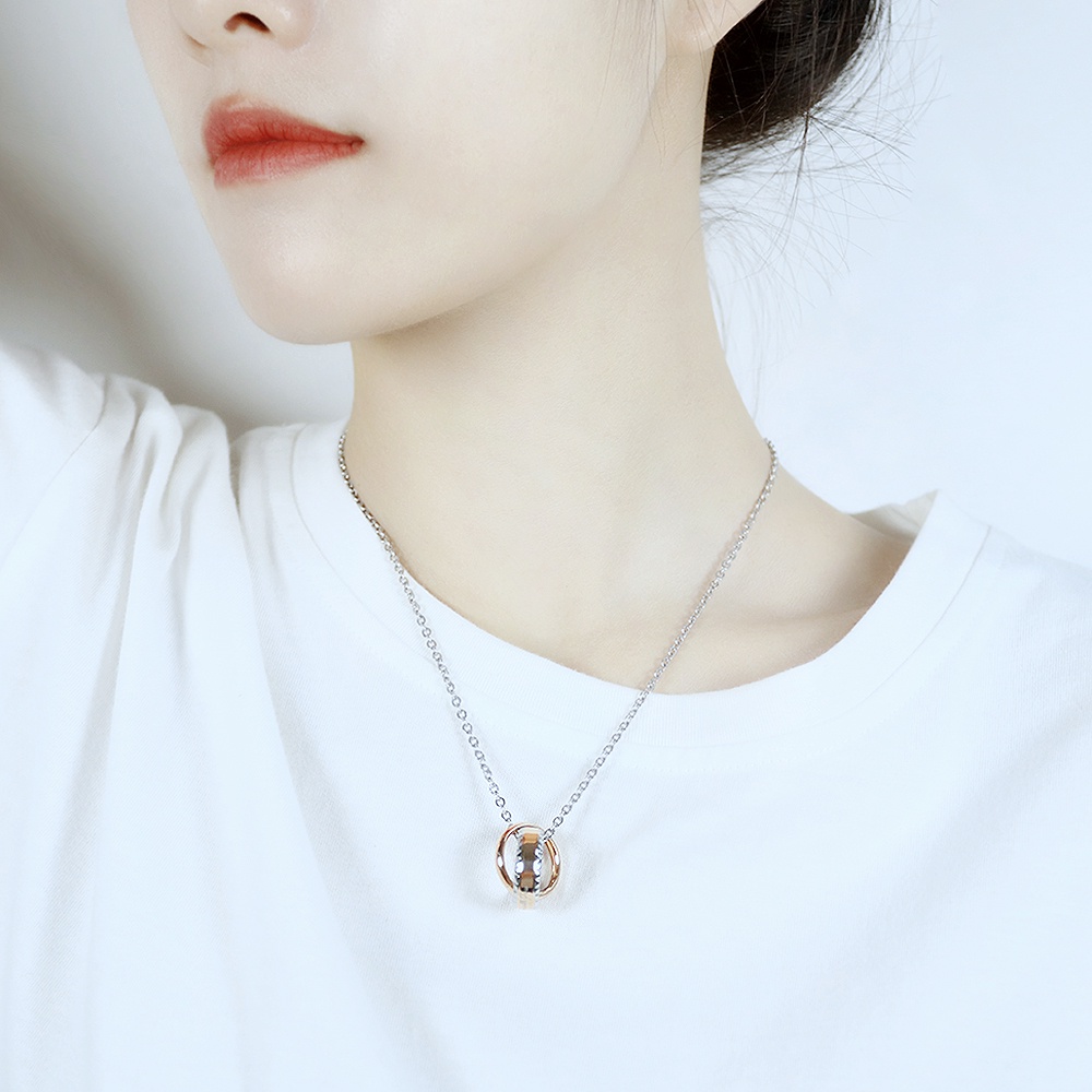 Olevs 2056 สร้อยคอแฟชั่นจี้สแตนเลสหรูหราเครื่องประดับผู้ชาย