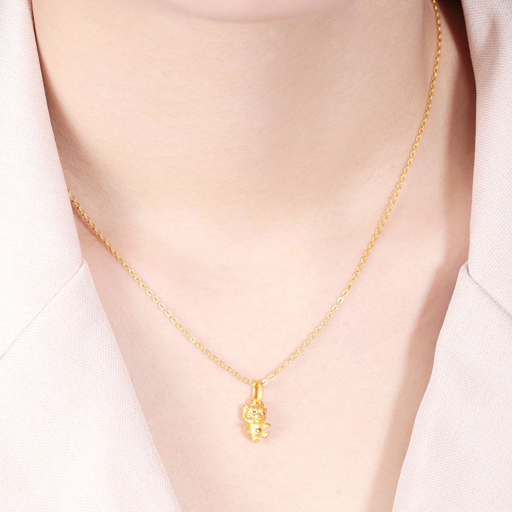 PRIMA จี้ทองคำ 99.9% รูปปีมะโรง Zodiac Charms Collection NG1P1928-01